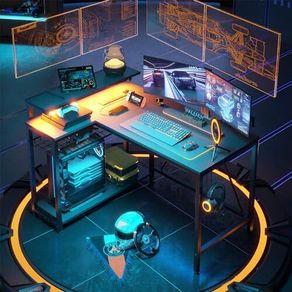 L-Shaped Gaming Desk
