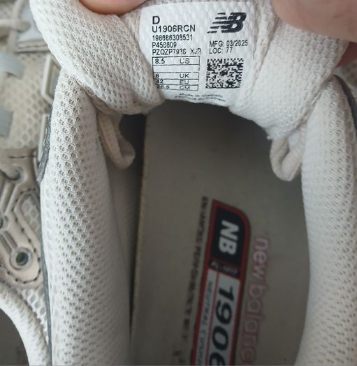 New Balance 1906R Arid Stone UK8 EU42 Trainers