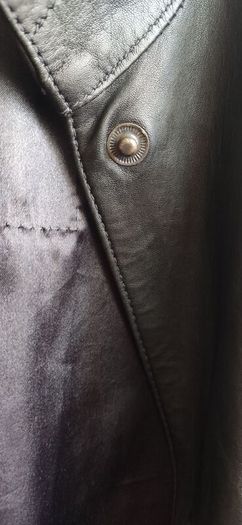 Authentic Vintage Sardar Soft Leather Jacket Rare Embossed Detail  Size 16 (Fits M-L Oversized)