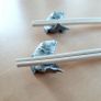 Malaysian pewter chopsticks Image 7