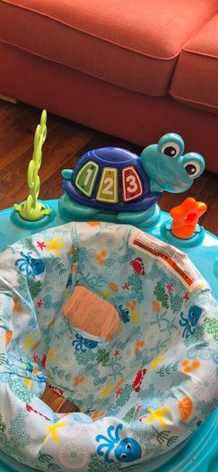 Baby Einstein Ocean Explorers Curiosity Cove 2-in-1 Activity Baby Jumper