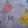 New Princess Disney cotton sheets /fabric Image 4