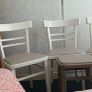 3  kitchen chairs & Stool Image 3