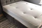 Brand New Stylish King Size Divan Beds Instock. New Tufted Memory Foam Mattresses Available