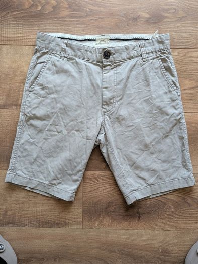 Selected Homme Tailored Chino Shorts (Beige / Khaki) - Size W30-W31