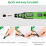 Rotary Tool Cordless, Ginour Rotary Tool 3.7V, Cordless Multitool with 32PCS Accessories, Speed 5000-15000rpm, USB Charging, Suitable for Small DLY Work Polishing, Engraving, Cleaning, Drilling Image 4