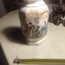 Gorgeous Chinese Scenery Hexagonal Vase with Chinese Writing on it Image 3