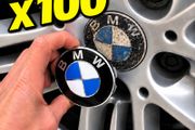 ( x 100 caps) BMW Centre Caps (FREE POST)