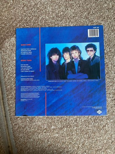 Mamas Boys "Growing up the Hard way" vinyl