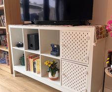 Kallax TV stand/sideboard