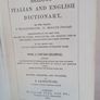 Meadows' Italian and English Dictionary: In Two Parts: I. Italian-English; II. English-Italian by J. Jazdowski (HQ677) Image 2