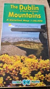 map..east west map of Dublin& nth Wicklow