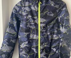 Joules shark print waterproof raincoat packable