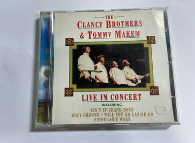 The Clancy Brothers & Tommy Maken CD Live in Concert