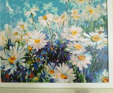 Hand painted by myself framed painting for sale