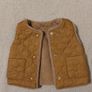 Quilted, Faux Fur Reversible Gilet Jacket Image 3