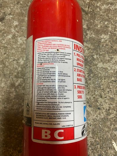 Fire extinguisher