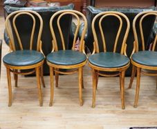 Set of 4 Vintage Bentwood Chairs