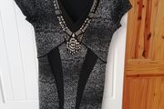 French formal Black Dress
