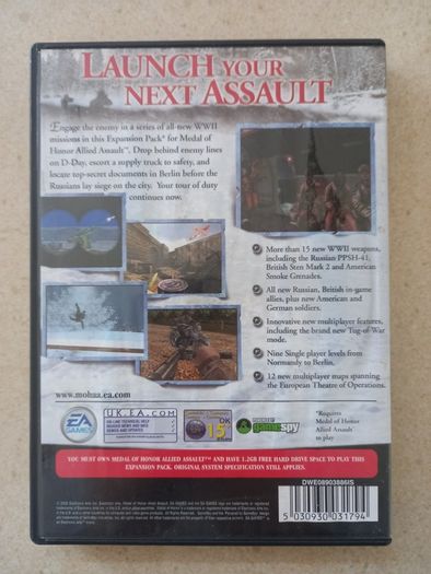 PC CD-ROM War Game Selection - Medal of Honor, Ghost Recon, Rogue Spear