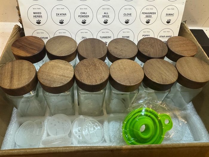 spice jars