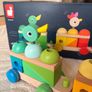 Kids wooden  toy train Image 4