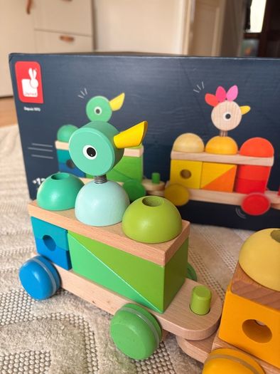 Kids wooden  toy train