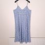 Marks & Spencer Cornflower Blue Floral Crochet Lace Strappy Midi Dress 22UK/50EU Image 8