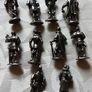 Ten lead figurine's soldiers Image 3