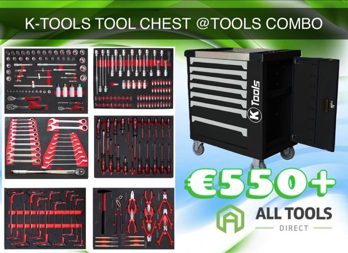 Kraftwelle Tool Chest Complete With Tools