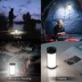 LED Camping Lights, Rechargeable Camping Lanterns with 400LM 5 Light Modes Water-Resistant, Portable Emergency Tent Lights for Camping Power Cuts Hiking (FREE SHIPPING) Image 4
