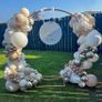 60cm 50cm 40cm Direct PRINT, Wedding Event,BalloonArchSign, Birthday Sign, Prom, Event, Hanging Circle, Marquee Sign, 5mm foamex OUTDOOR USE Image 3
