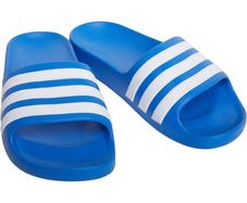 adidasJunior Adilette Aqua Trainers Blue