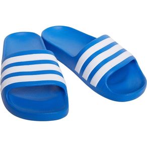 adidasJunior Adilette Aqua Trainers Blue