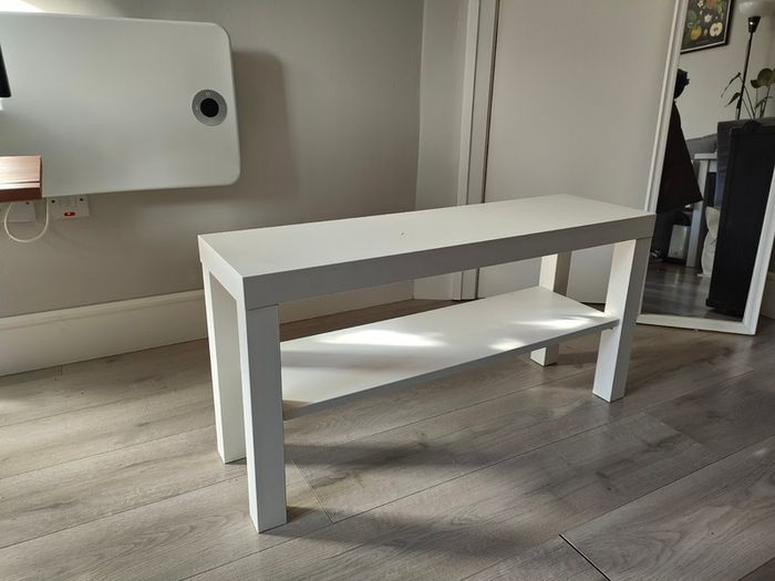 Tv Stand- Ikea Lack Tv Bench