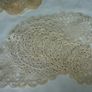 Vintage crochet centrepiece, place mats, coasters Image 3