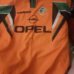 Ireland Jersey Signed by Jason McAteer