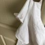 Ladies  Linen top with short flared sleeves Image 3