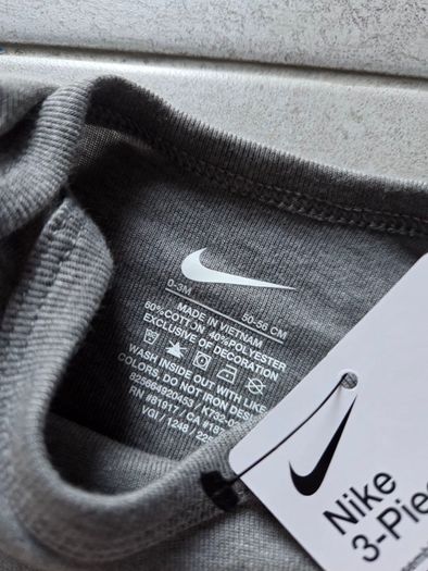 Nike Baby 3 Piece Set with Bodysuits and Joggers