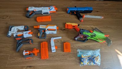 Nurf guns collection