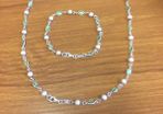 Sterling Silver Necklace and Bracelet
