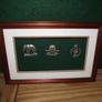 Framed Military Cap Badges Image 5