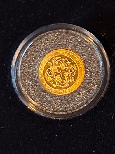 irish gold and silver proof coin set