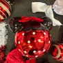 Box of a red & White decorations Image 5