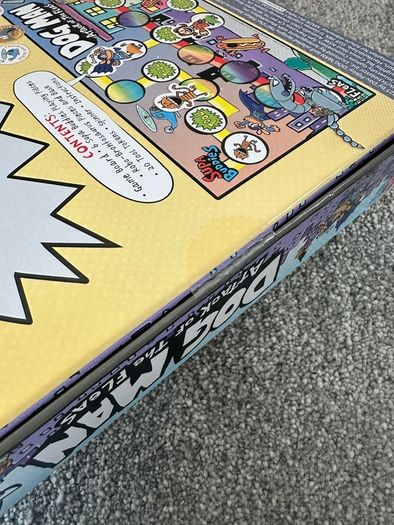 Dog Man attack of the fleas board game