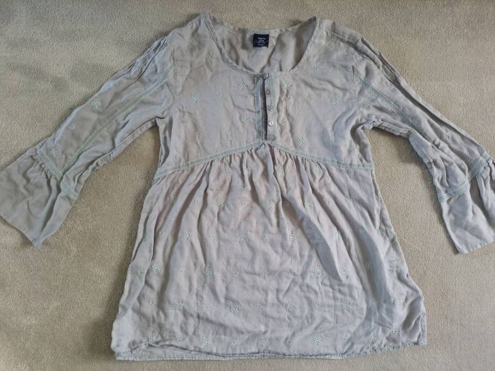 Gap kaftan embroidered top 9-10