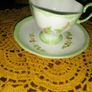 Porcelain vintage tea cup Image 3