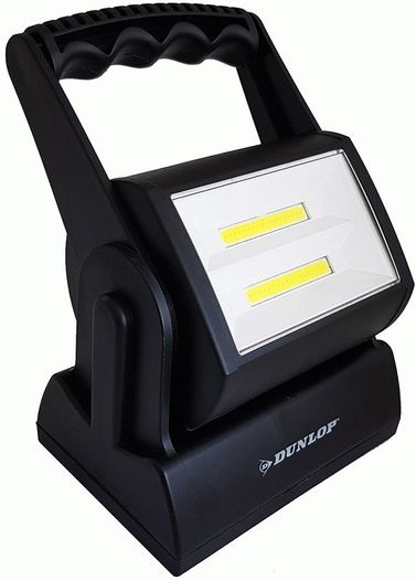 Dunlop COB Work Light 200 lumens 2X COB LED Can be rotated and Tilted 180 Degree