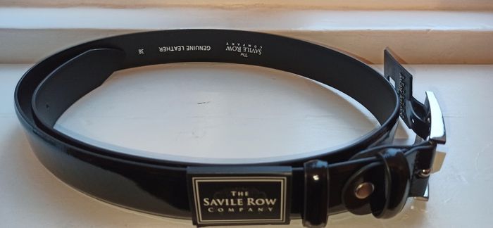Leather belt, for men and women.New.The Savile Row company.