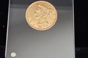 1984 Liberty 5 dollars Half Eagle Gold Coin 22k / CT